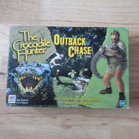 Milton Bradley Crocodile Hunter Outback Chase Game Steve Irwin - Picture 2 of 3
